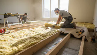 Утеплили полы дома за 2 часа – не потратили ни рубля: полы теплые даже в лютые морозы