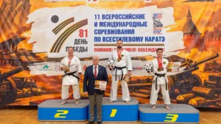 Удмуртский каратист взял серебро на международных соревнованиях в Туле