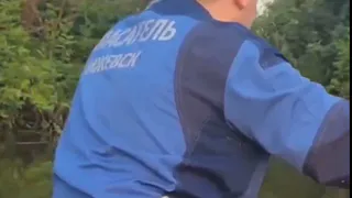 Молодая пара на сапах заблудилась на реке Иж в Удмуртии