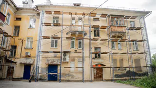 В "Культурном квартале" районе Глазова приведут в порядок фасады пяти домов на улице Кирова
