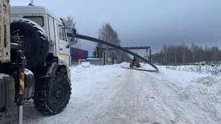 В Глазове продолжается прокладка подземных коммуникаций к будущему промышленному парку