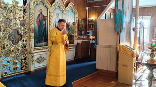 В Прощеное воскресенье в храме Георгия Победоносца в Глазове прошло праздничное богослужение