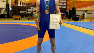 Глазовчанин Герман Ельцов выиграл первенство ПФО по греко-римской борьбе
