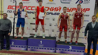 Глазовский спортсмен Герман Ельцов взял золотую медаль на Всероссийских соревнованиях по греко-римской по борьбе