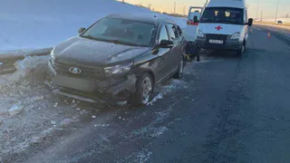 Водитель погиб в аварии на трассе в Завьяловском районе
