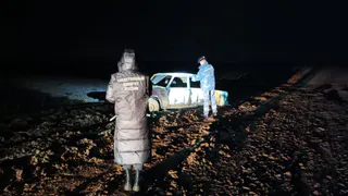 В Удмуртии нашли труп мужчины в сгоревшей машине