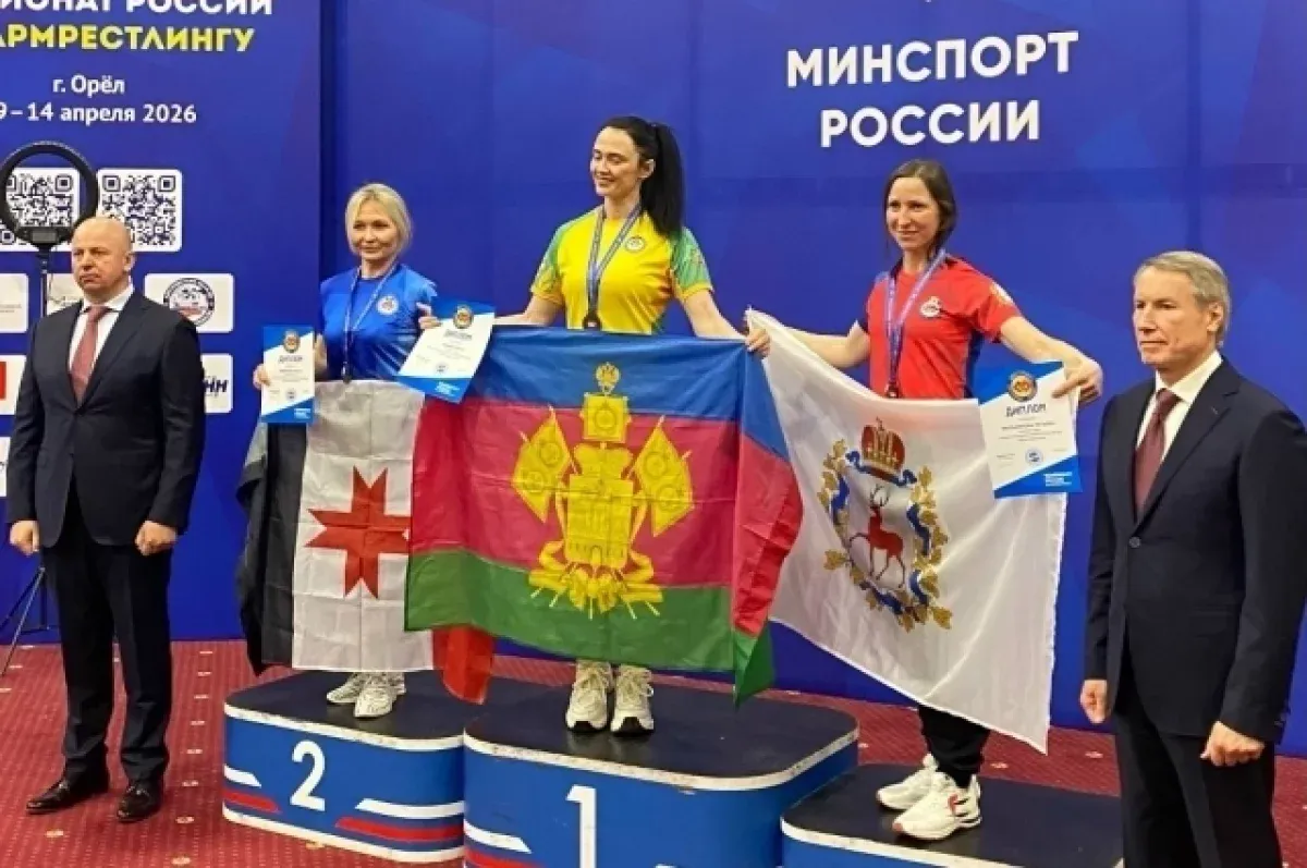 Ольга Юферева из Удмуртии выиграла серебро чемпионата России по армрестлингу