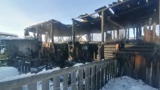 Неосторожность при замене газового баллона привела к крупному возгоранию в Удмуртии 