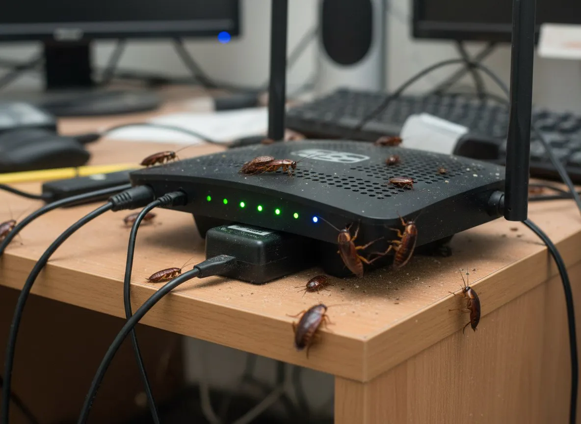Тараканы покинули дома не от Wi-Fi. Учёные узнали истинные причины и забеспокоились