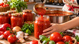 Кетчуп больше не покупаю: готовлю томатный соус «Красное золото» — к мясу, картошке и макаронам подходит на ура