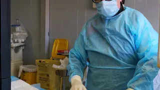 В Глазовской межрайонной больнице провели операции с помощью ангиографа