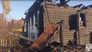 В Удмуртии при пожаре умер мужчина, его сын спасся через окно