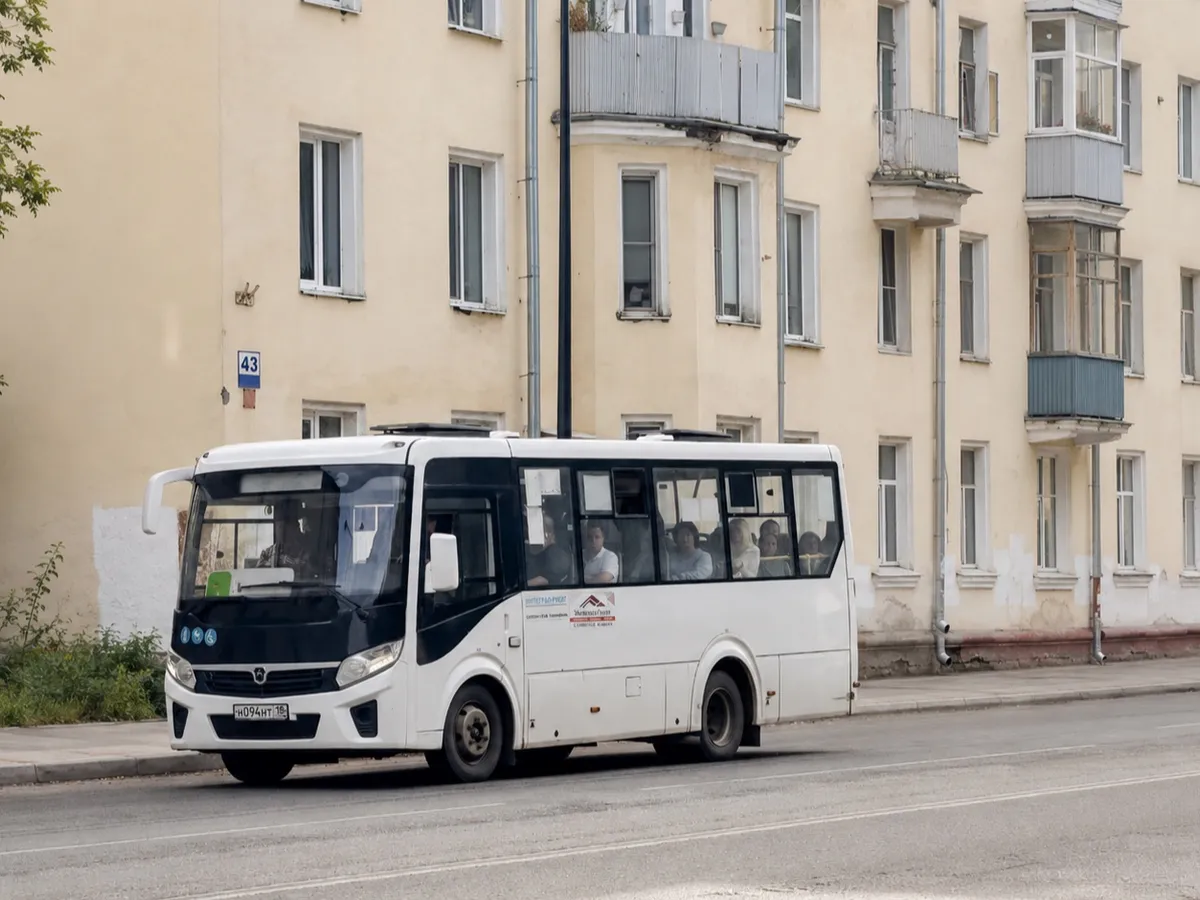 Два автобусных маршрута возобновят работу в Глазове с 1 сентября