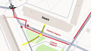 В Глазове вновь изменилось движение в районе улиц Сибирской