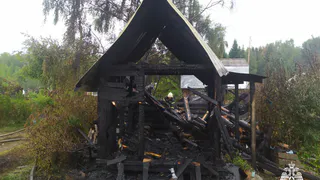 В СНТ «Италмас» Глазовского района произошел пожар из-за удара молнии
