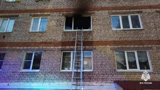 Многодетную семью и пенсионерку спасли на пожаре в Удмуртии