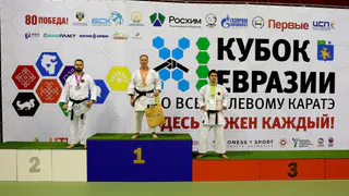 Команда Удмуртии завоевала 18 медалей на Кубке Евразии по каратэ