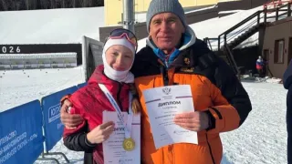 Владислава Антуганова из Удмуртии завоевала золото на первенстве России по биатлону