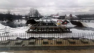 В Игринском районе продолжается ремонт моста через Лозу