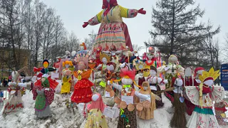 В Глазове проводили зиму