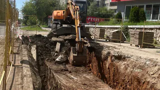 В Глазове частично перекрыли улицу Буденного